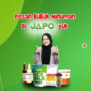 #DIRUMAHAJA Dengan Bubuk Powder Drink JAPO