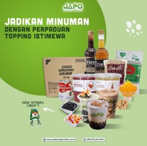 Aneka Toping Minuman Sebagai Pelengkap Usaha Minuman